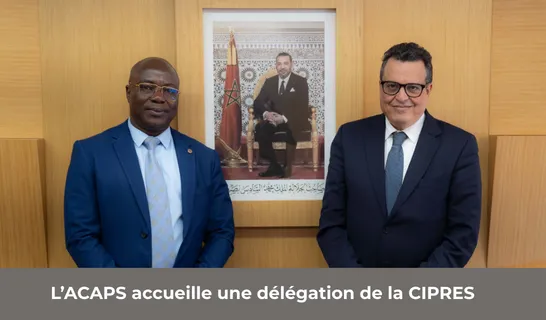 L’ACAPS accueille une délégation d’inspecteurs de la CIPRES