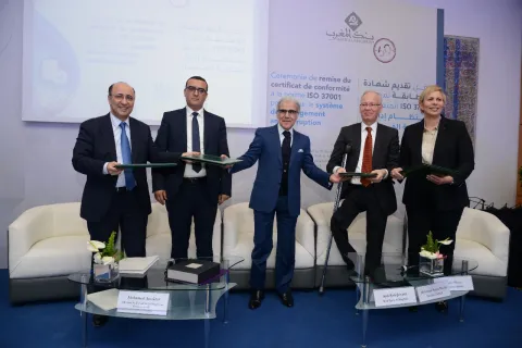 Signature d’une convention de coopération pour la prévention et la lutte contre la corruption